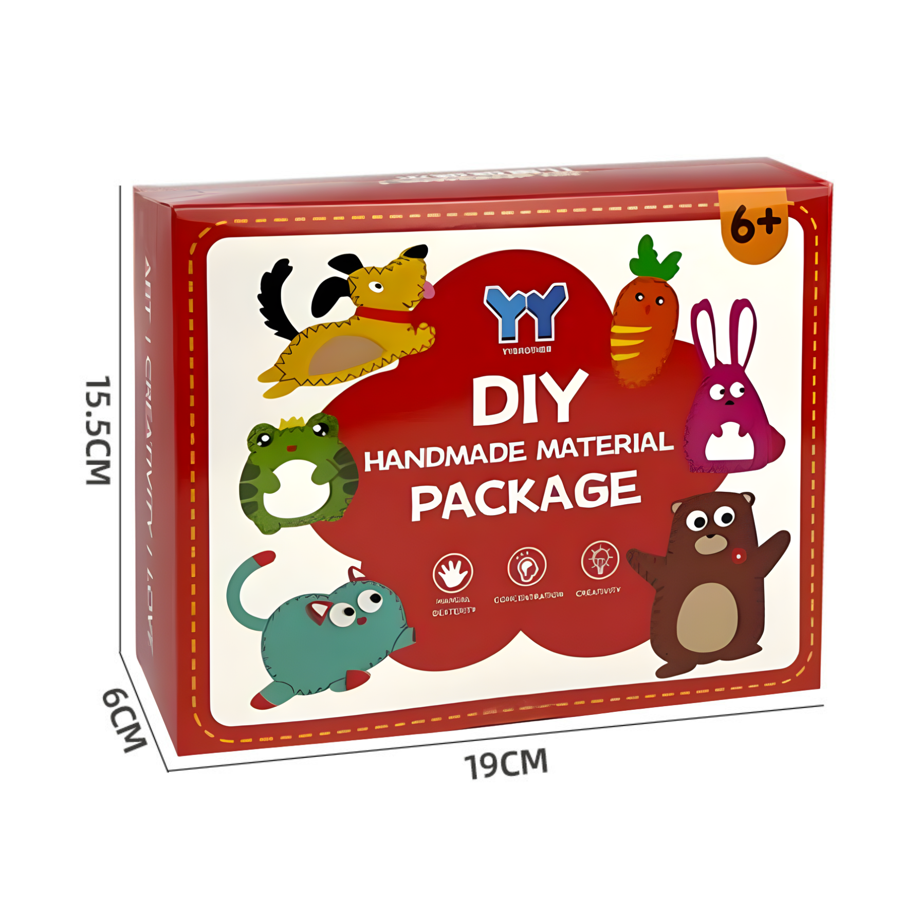 Zestaw Zabawek DiY do Szycia Lalek