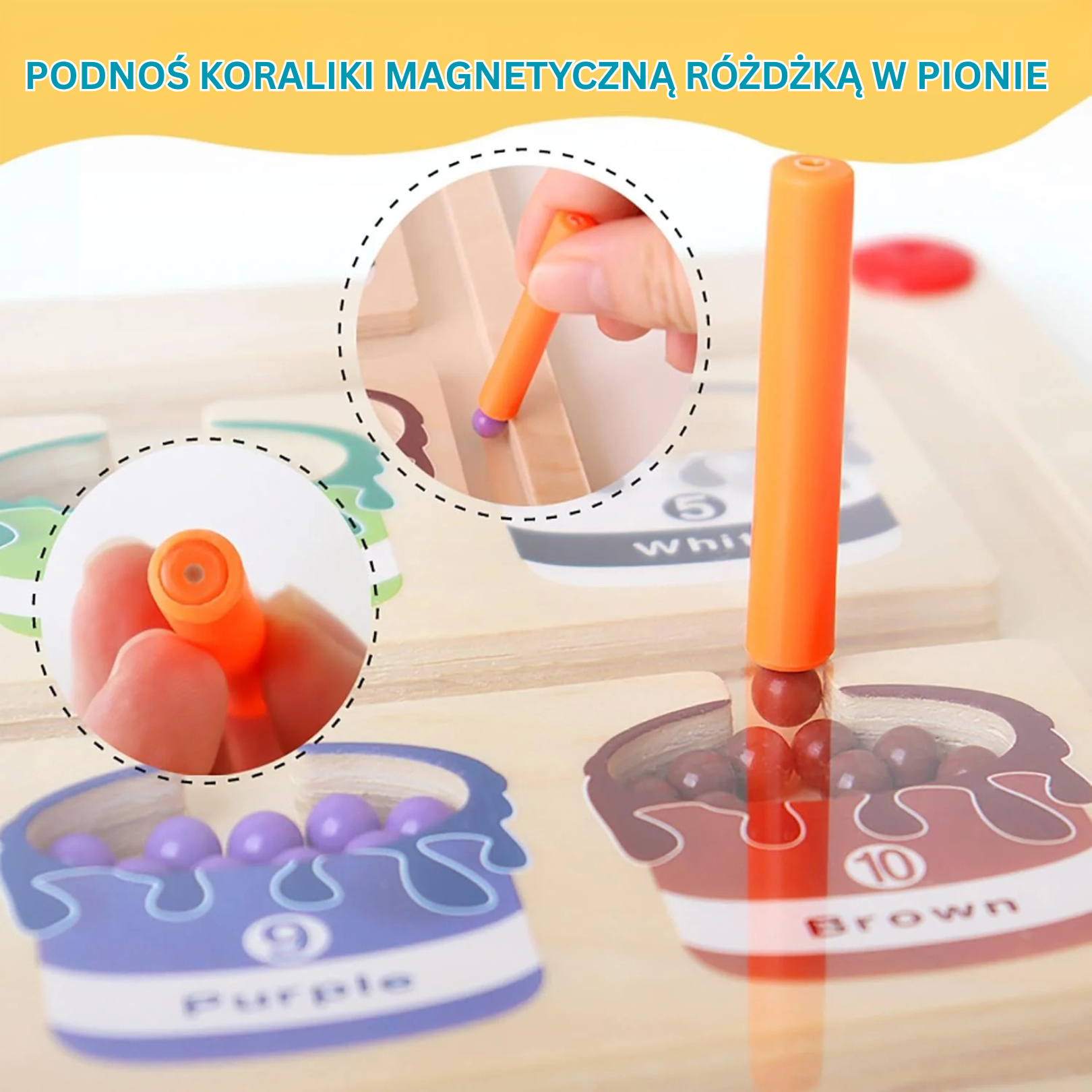 Magnetyczny Labirynt Kolorów