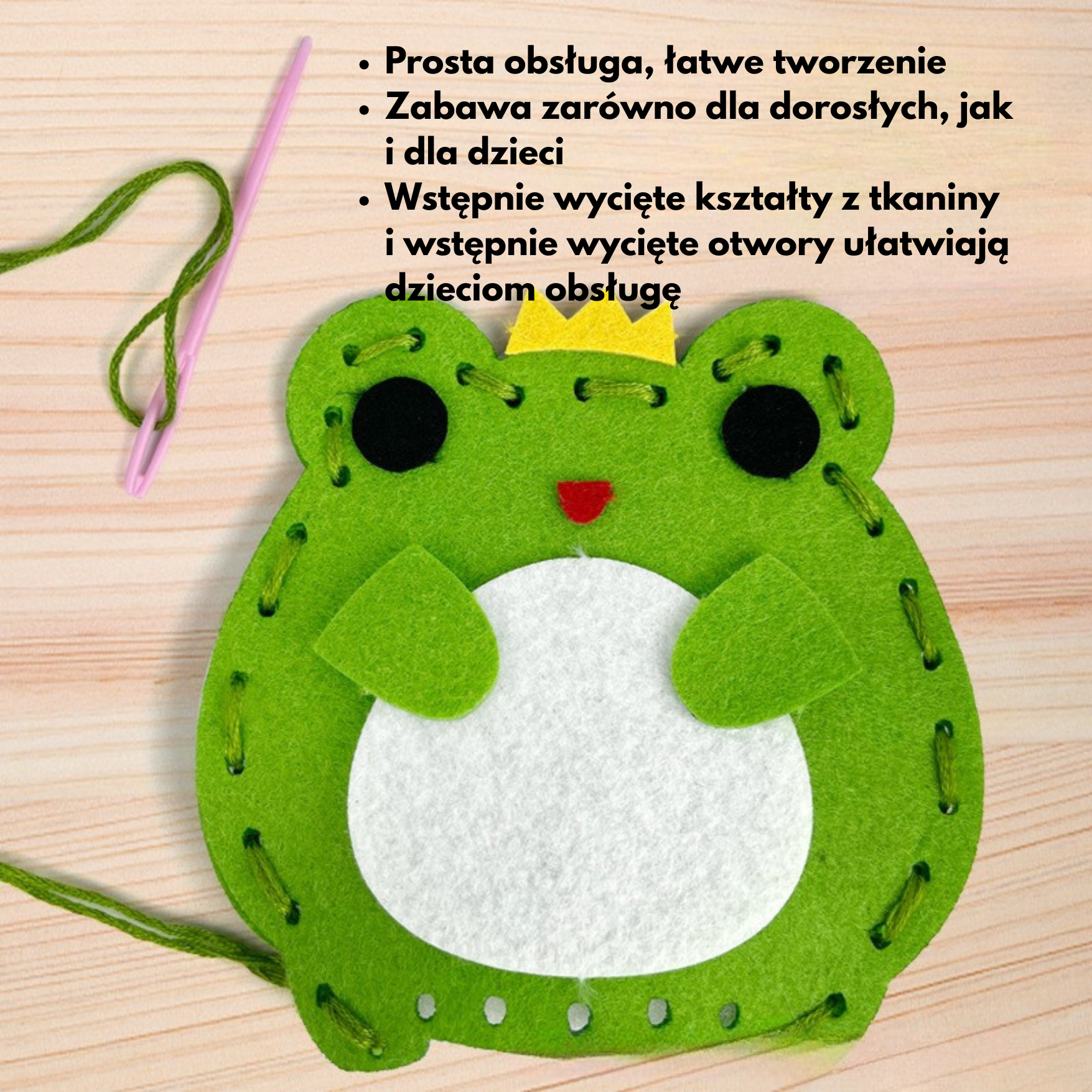 Zestaw Zabawek DiY do Szycia Lalek