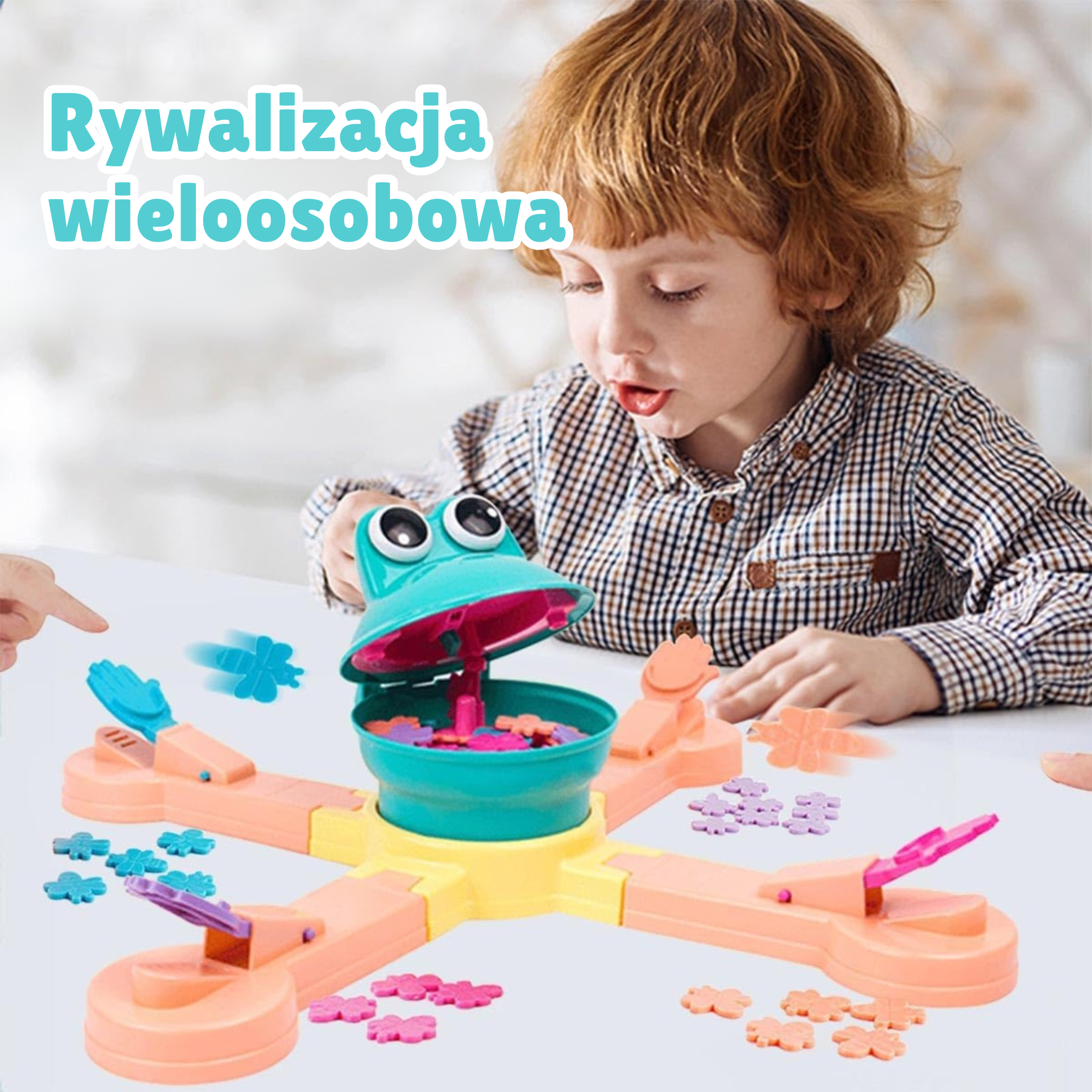 Gra Planszowa „karmienie Żab”