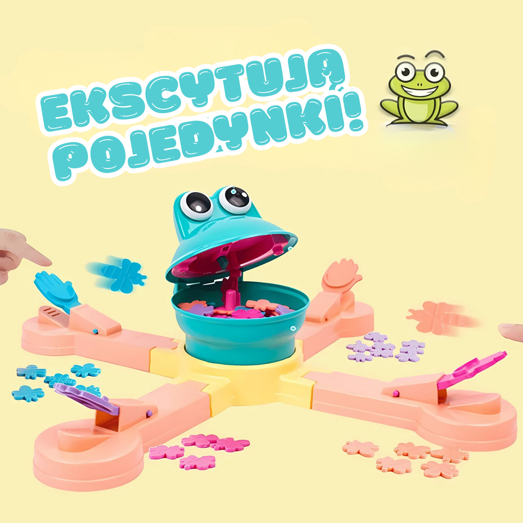 Gra Planszowa „karmienie Żab”