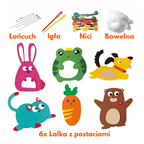 Zestaw Zabawek DiY do Szycia Lalek